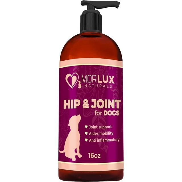 Morlux Naturals Liquid Glucosamine for Dogs, Hip & Joint Supplement w