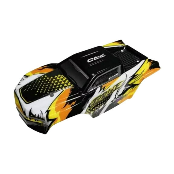 Mornei 1/16 RC Car Body Shell Accessory Upgrade DIY Modified RC Trucks Body Shell Spare Yellow