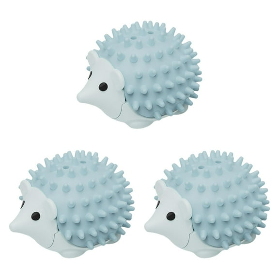 Mornei 3Pcs Catnip Toys Balls Cat Self Groomer for Indoor Cats Cute Stick on Wall Cat blue