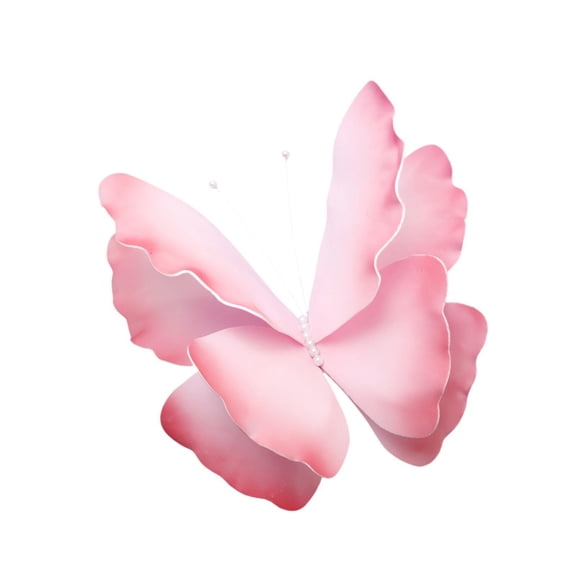 Mornei Artificial Butterfly Decoration Giant Butterfly Huge Butterfly Mariage Decor for Pink