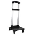 thumbnail image 1 of Mornei Backpack Trolley Foldable Aluminum Alloy Wheeled Hand Trolley Hand Cart Black, 1 of 9