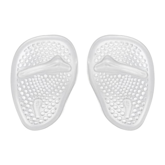 Mornei Ball of Foot Cushions Insole Inserts Ball Feet Pads Comfort Foot Pads Metatarsal Transparent