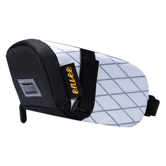 Mornei Bike Saddle Bag Bag Waterproof Cycling Pack Lightweight Cycling Tail Bag White
