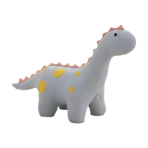 Mornei Cartoon Dinosaur Stool Ottoman Unique Modern Dinosaur Ornament Cute Leisure Seat Blue