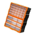 thumbnail image 1 of Mornei Drawers Storage Cabinet Organizer Container Wall Mounted Practical Tools Box for Orange 39 Drawers, 1 of 9