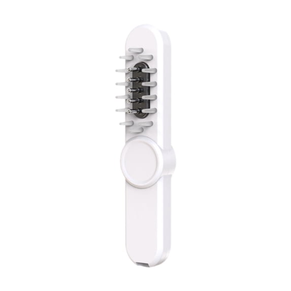 Mornei Electric Scalp Oil Applicator Convenient Multifunctional Scalp Massager Comb white