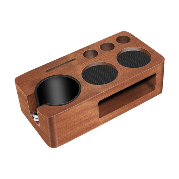 Mornei Espresso Tamping Station Espresso Organizer Tamper Holder for Bar