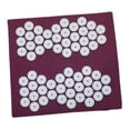 thumbnail image 1 of Mornei Foot Massage Mat, Acupressure Relaxation, Reflexology Mat, Heel and Foot Massage violet, 1 of 9