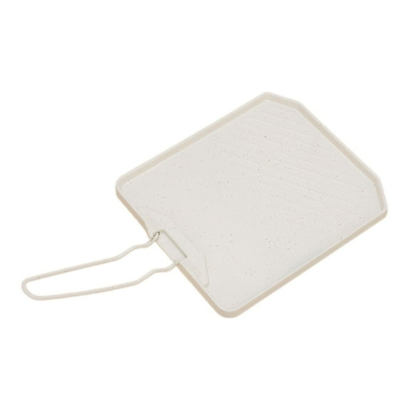 Mornei Grilling Skillet Barbecue Grill Plate for Outdoor Indoor Restaurant Grilling white