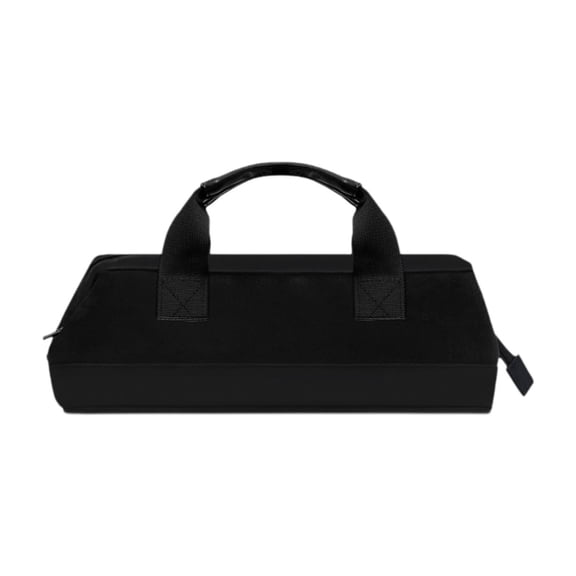 Mornei Hair Dryer Case Dustproof Hair Tool Bag with Lanyard Easy Carrying Multifunction Black