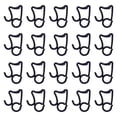thumbnail image 1 of Mornei Holiday Light Clips Christmas Light Clips for Hanging String Lights Birthday Black 20 Pieces, 1 of 9