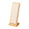 thumbnail image 1 of Mornei Jewelry Stand Freestanding Necklace Organizer Bamboo Decorative Showcase Jewelry White, 1 of 9