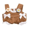 thumbnail image 1 of Mornei Mini Doll Clothes, Doll Pants, Dress Up, Adorable, Doll Accessories, Doll Miniature Clothes, Cute Doll Clothes for Ages 5-7 8-10 brown, 1 of 9