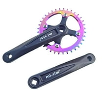 Mornei Mountain Road Bike Crankset 7/8/9/10/11/12 Speed Lightweight 170mm Crankset with 36T