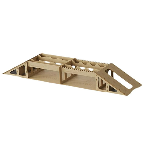 Mornei RC Bridge Obstacle Challenge Obstacle Model Bridge Wooden Realistic Slope Course A
