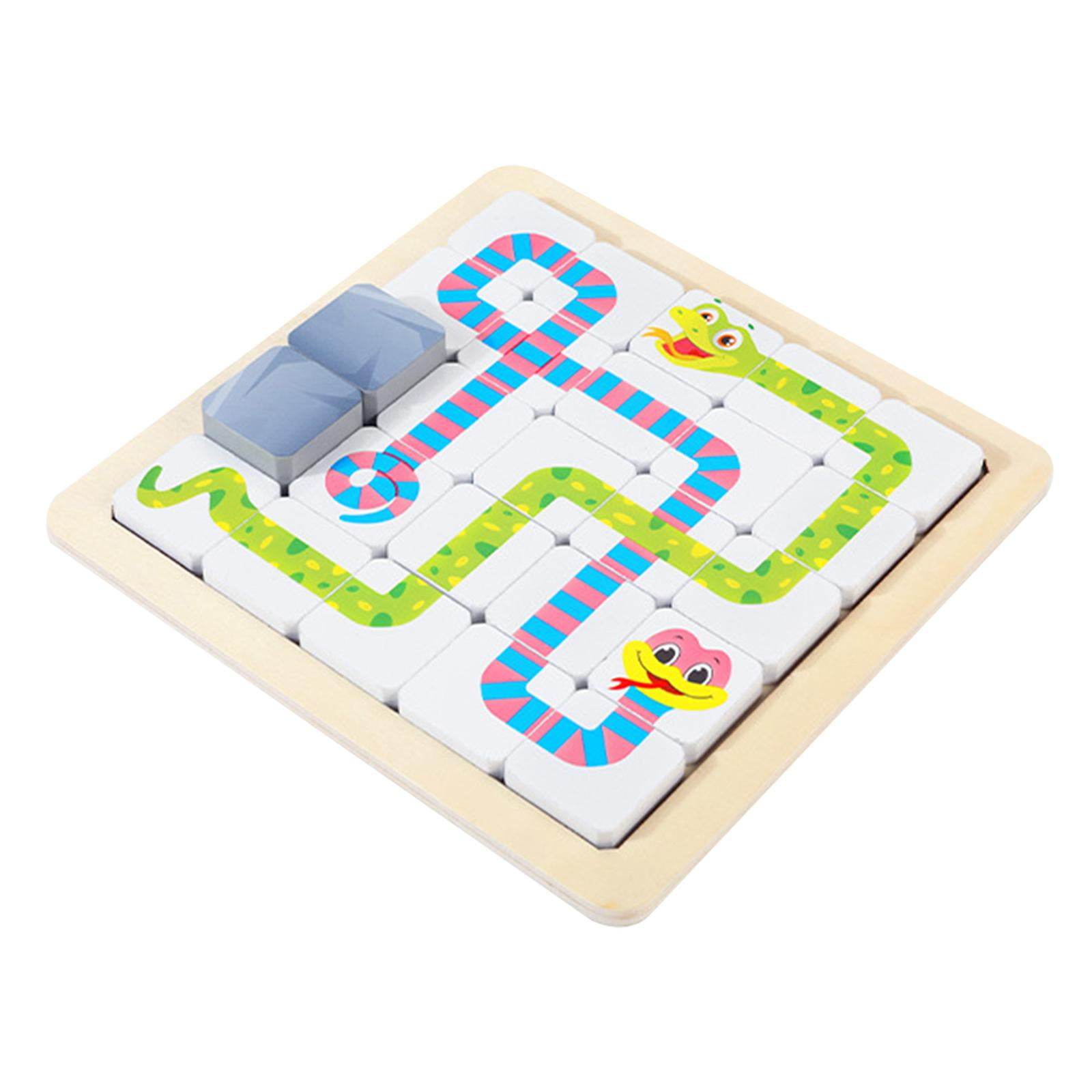 Mornei Snake Chess Game Family Board Games Educational Family Teaser ...