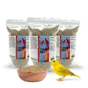 Morning Bird Canary Seed – Nutritional Rich in Vitamins and Supplements for Birds – Ideal for Healthy Feathers and Strong Bones Seed for All Birds Type 4.5 lbs (3-Pack, 1.5 lbs Each)
