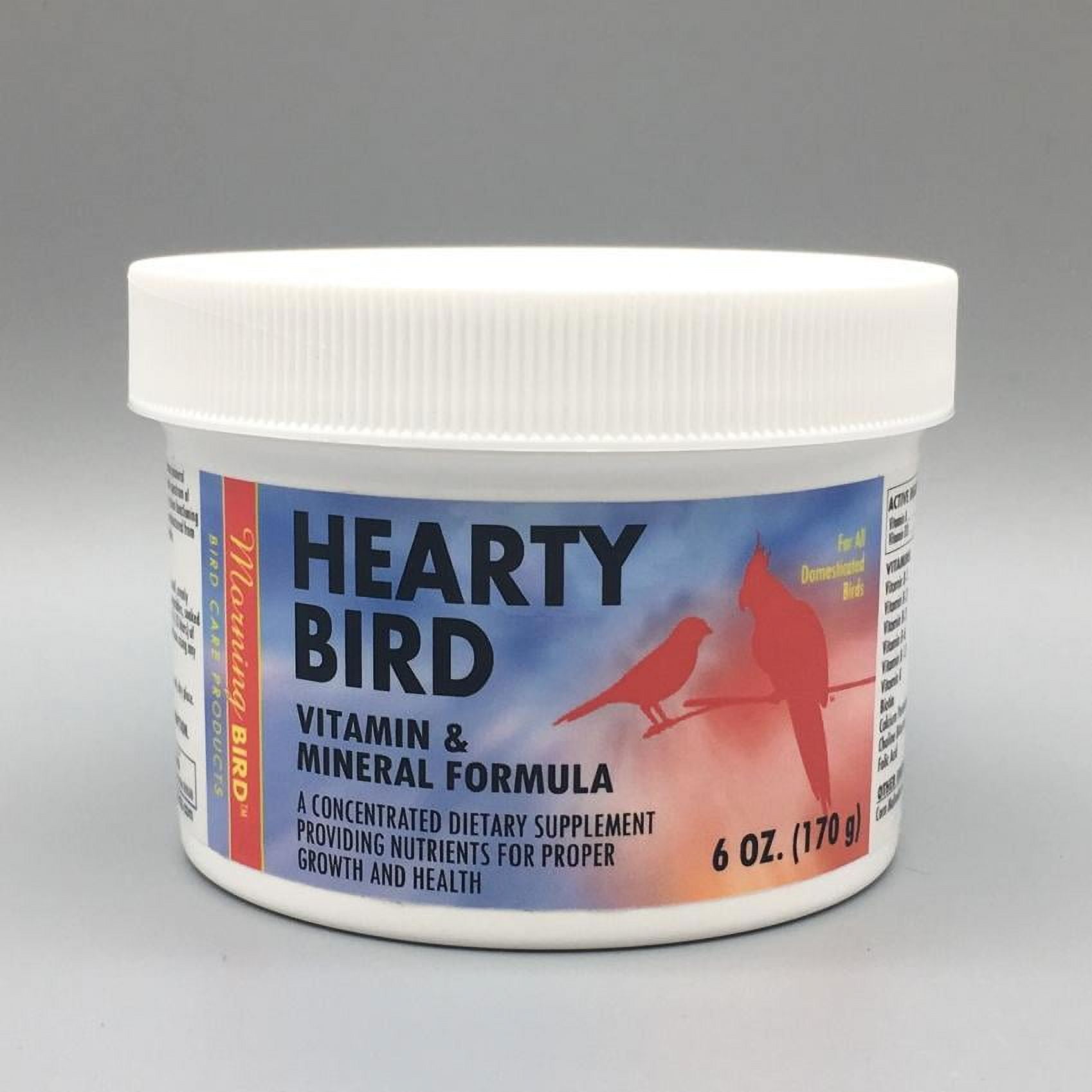 Morning Bird Hearty Bird Vitamin & Mineral Formula For Birds