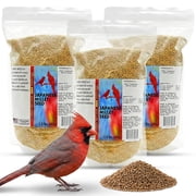 Morning Bird Japanese Millet Seed 4.5 lbs 3-Pack, 1.5 lbs Each - Bird Food for Finches, Canaries & Parakeets   Natural Millet Seed for Daily Nutrition