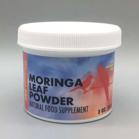 Morning Bird Moringa Leaf Powder Supplement for Birds