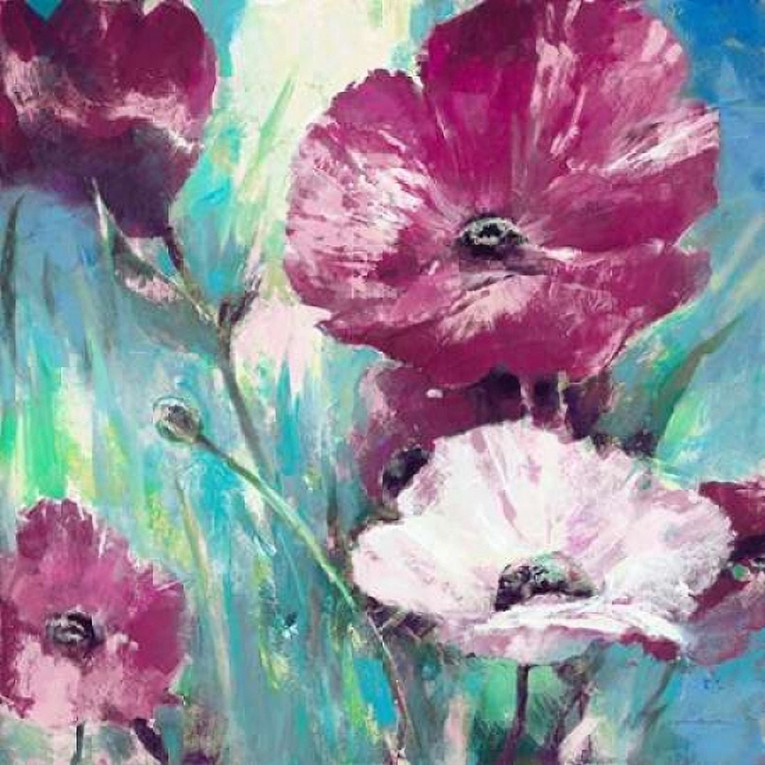 Morning Bloom 2 Canvas Art - Brent Heighton (24 x 24)