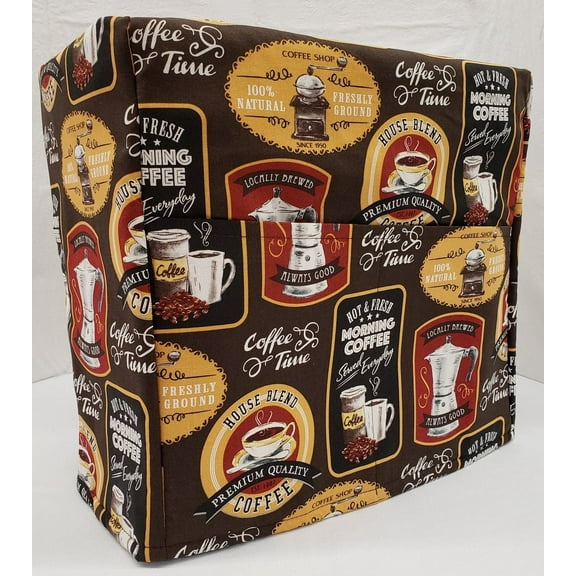 Morning Coffee Bread Machine Cover by Penny's Needful Things (All Morning Coffee)
