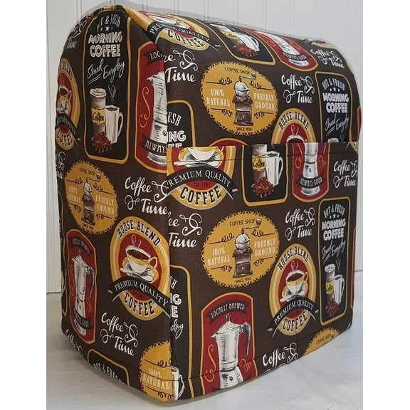 Morning Coffee Cover Compatible with Sunbeam Heritage Series 4.6qt Mixmaster by Penny's Needful Things (All Morning Coffee)