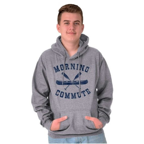 Morning Commute Outdoor Sports Unisex Plus Fleece Graphic Hoodie Brisco Brands 2X