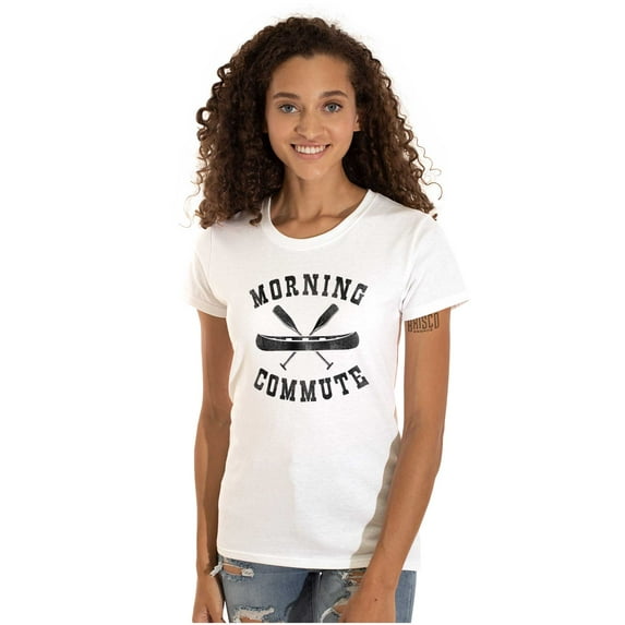 Morning Commute Outdoor Sports Womens Fitted Plus Size Graphic Tee Brisco Brands 3X