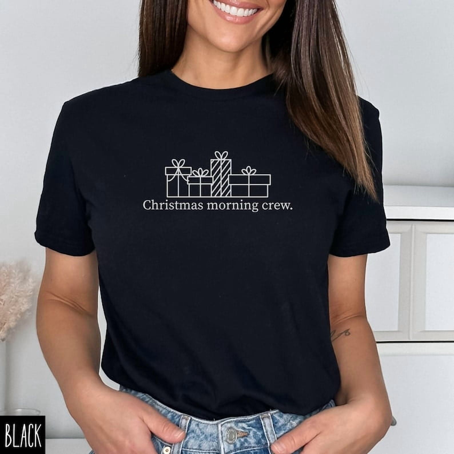 Morning Crew Family Graphic T-Shirt - Walmart.com