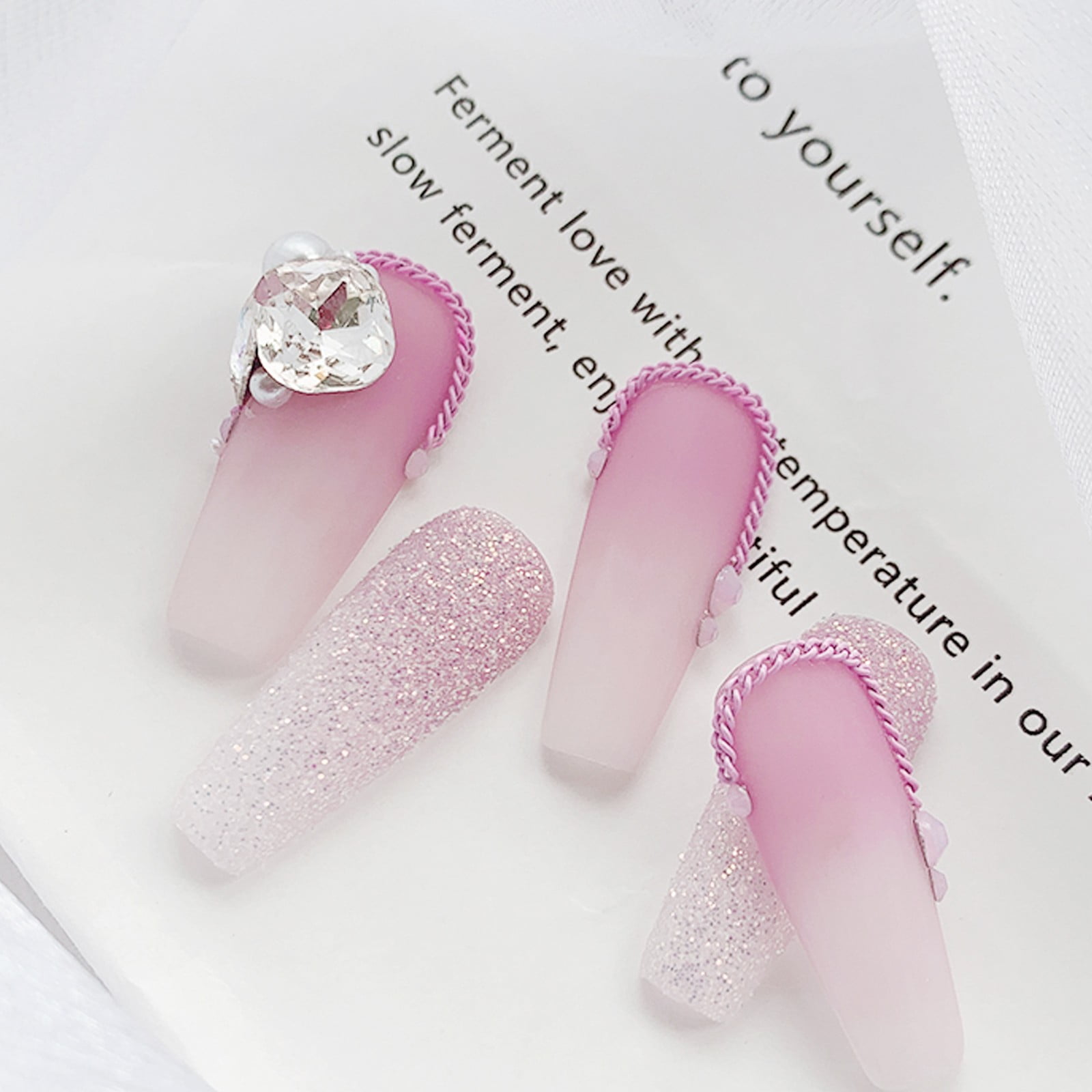 Nail Jewelry for Acrylic Nails Nail Tabs Makeup Pearls for Eyes Different Size Rhinestones Wax Pen Picking Stone Wax Pens Glitter Shapes Nail Tabs Nail Nail Jewelry And Decorations