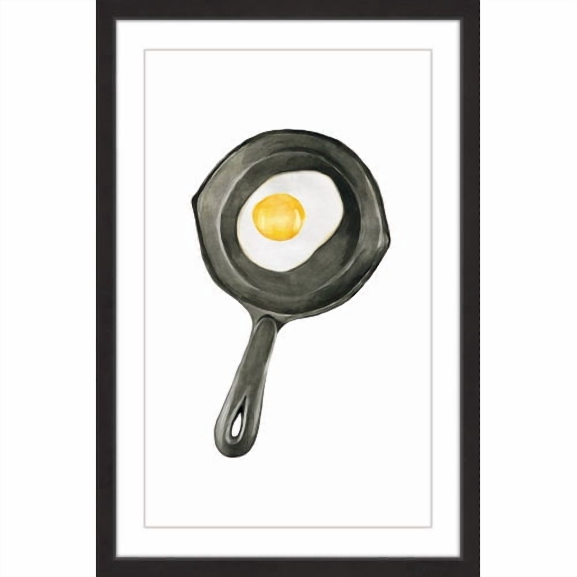 "Morning Eggs" Framed Painting Print