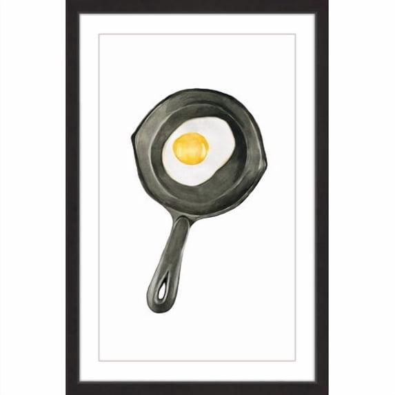 "Morning Eggs" Framed Painting Print