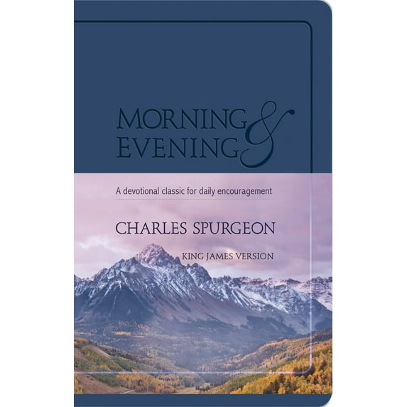 Morning & Evening (KJV)-Blue Flexisoft