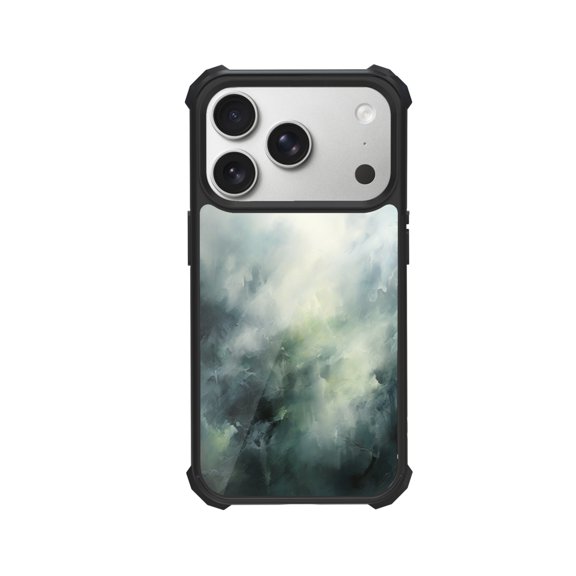Morning Forest Shockproof Case For iPhone 12 13 14 15 16 Pro Max Series – TPU Bumper + Hard PC Back, Air-Cushion Corners