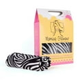 thumbnail image 1 of Morning Glamour 600 TC Satin Standard Pillowcases 2 Pack, Zebra Print, 1 of 2