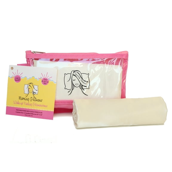 Morning Glamour Pillowcase and Travel Bag Set