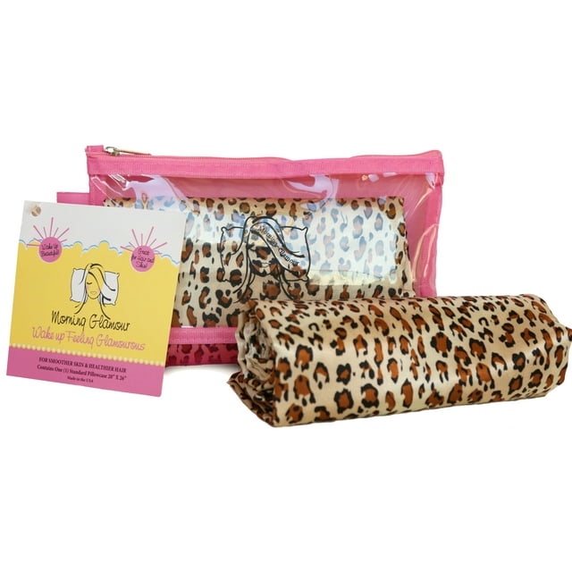 Morning Glamour Pillowcase and Travel Bag Set