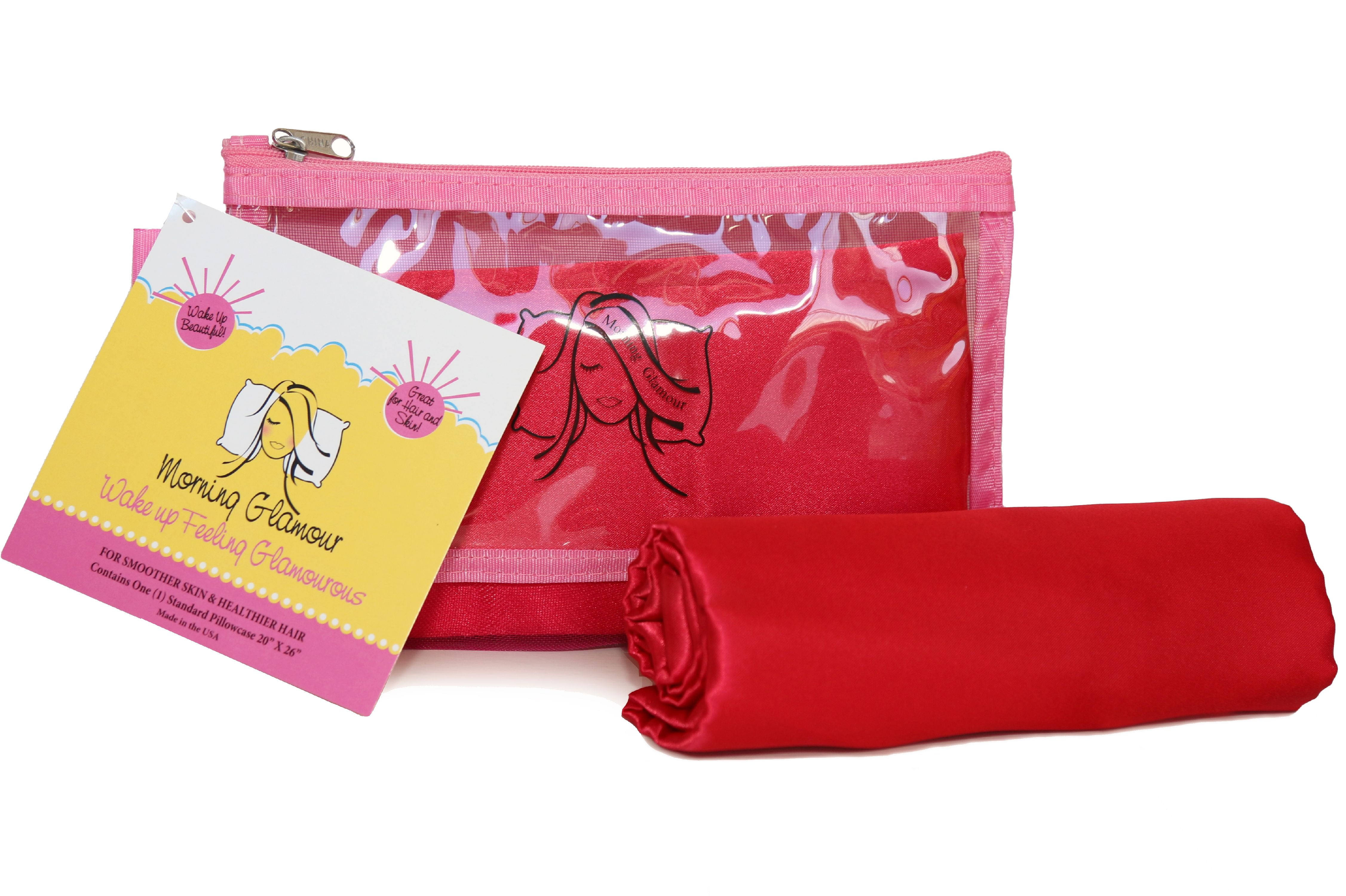 Morning Glamour Pillowcase and Travel Bag Set