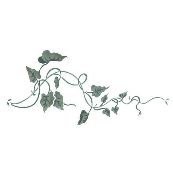 Morning Glories "C" Wall Stencil - DEE289 by DeeSigns