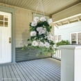 thumbnail image 1 of Allstate Morning Glory Artificial Floral Hanging Bush Spray- 20" - Cream, 1 of 4