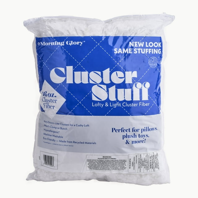 Morning Glory Cluster Stuff Polyester Fiber - 16 Oz.