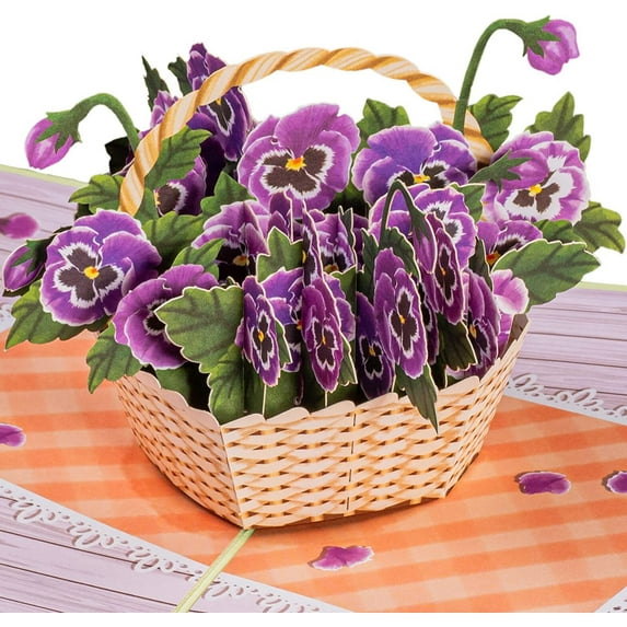 Morning Glory Pop Up Card