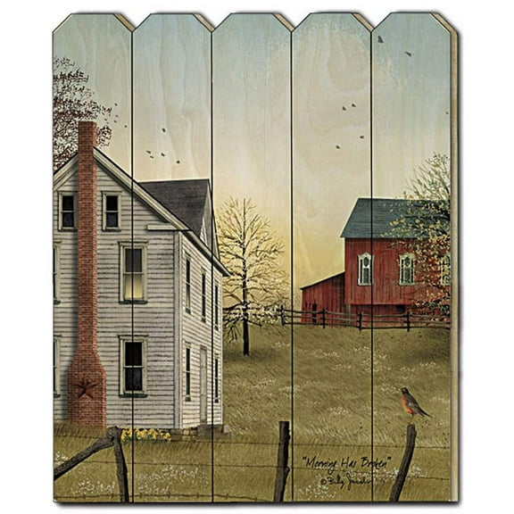 Morning Has Broken by Billy Jacobs Printed Wall Art Wood Multi-Color