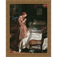 thumbnail image 1 of Morning Hunt 28x36 Large Gold Ornate Wood Framed Canvas Art by William Holman Hunt, 1 of 2