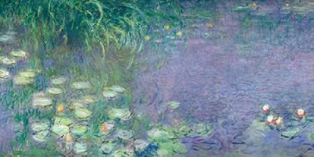 Morning I Canvas Art - Claude Monet (24 x 48)