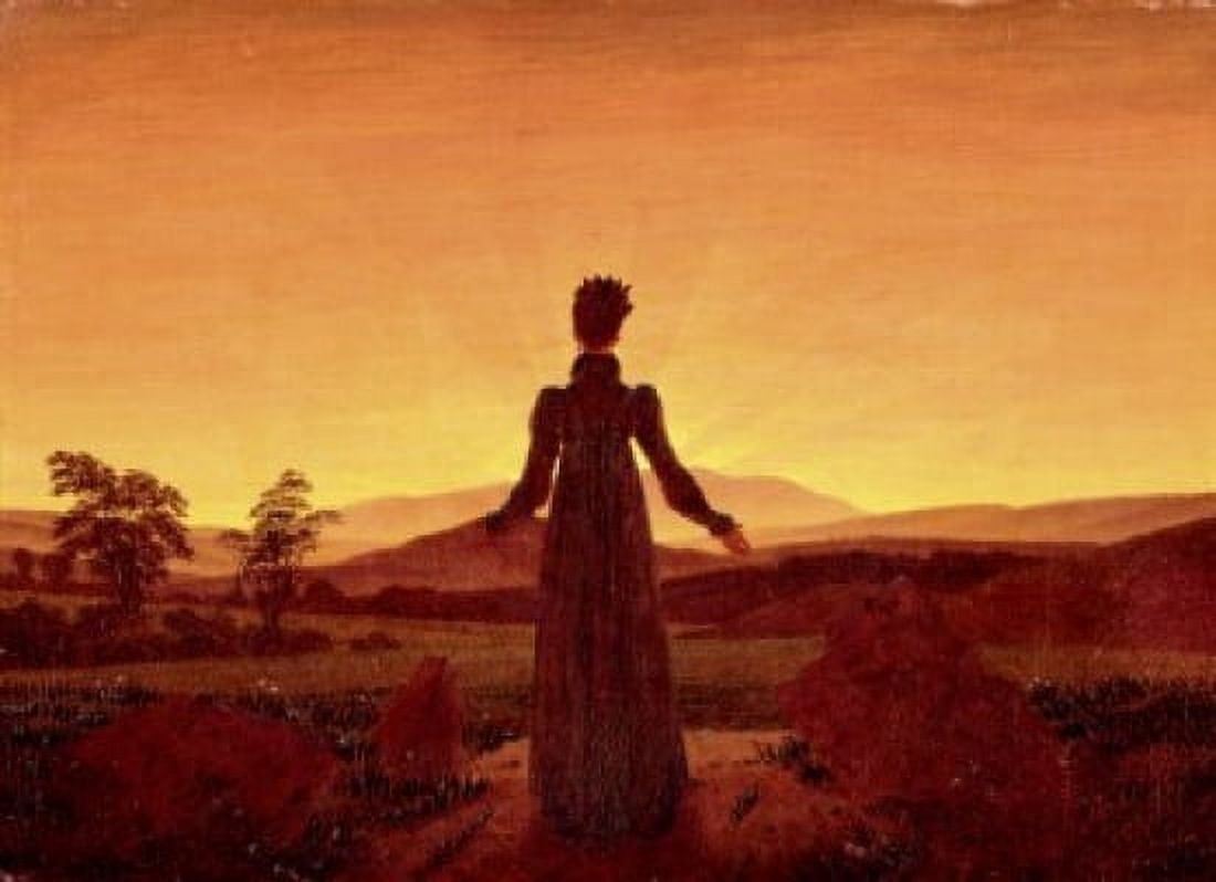 Morning Light Caspar David Friedrich (1774-1840 German) Canvas Art - Caspar David Friedrich (18 x 24)