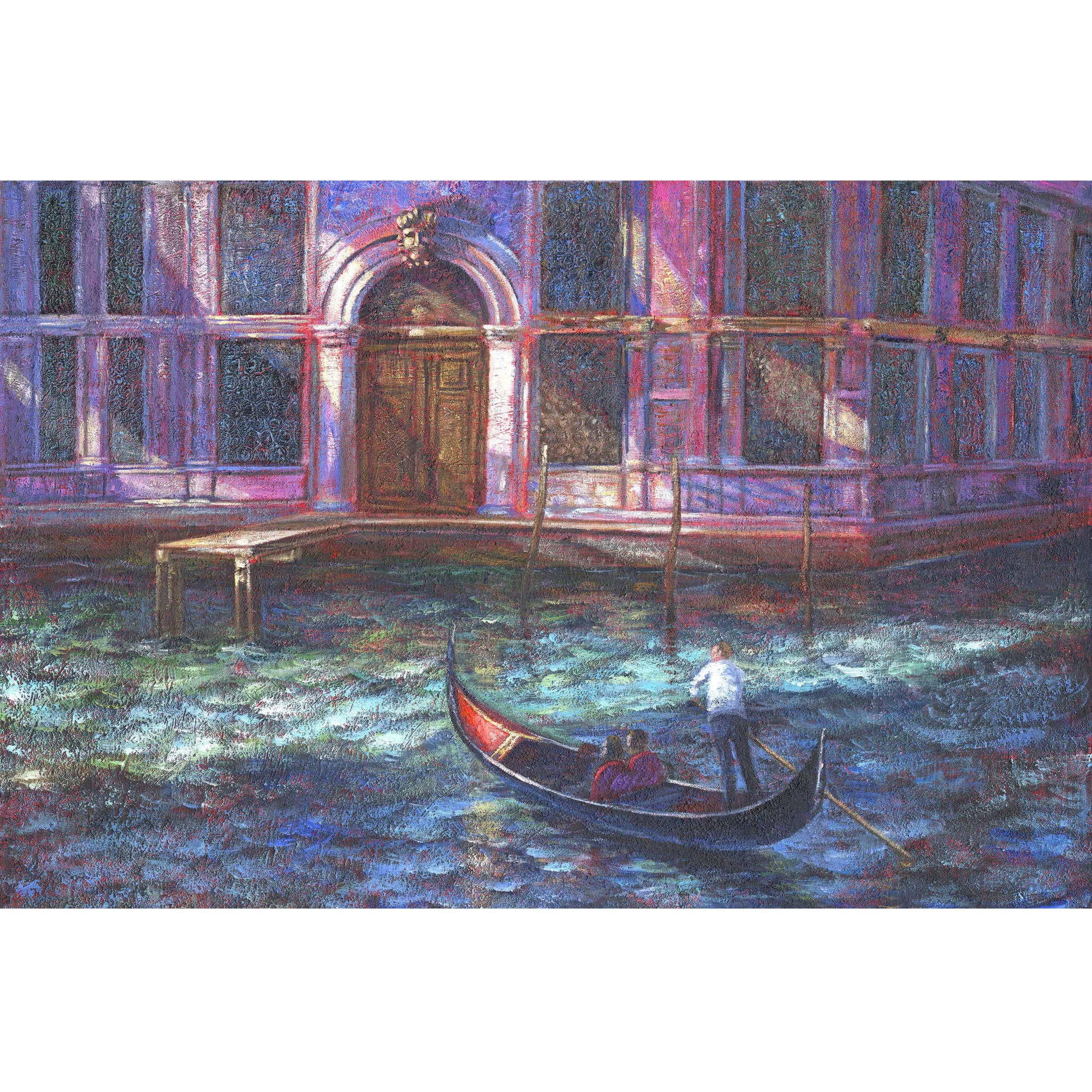 "Morning Light" Painting Print on Wrapped Canvas