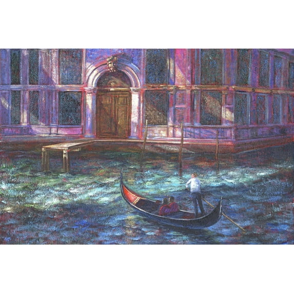 "Morning Light" Painting Print on Wrapped Canvas