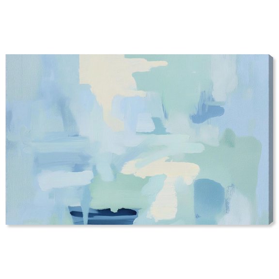 Morning Mist I Canvas Print Abstract Wall Art by Art Remedy, Gallery Wrapped, 24 x 16